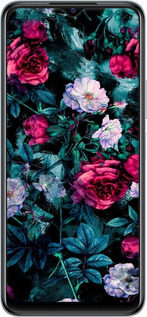 TPU чехол Сад и розы для Vivo Y21 - 6483b-669 изображение 