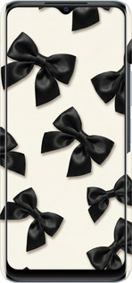 3D пластиковый матовый чехол Dark Coquette для Vivo Y21 - 6765m-669 изображение 