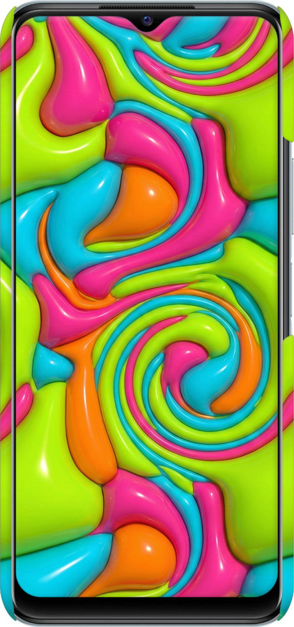 3D пластиковий матовий чехол Y2K Jelly Dream для Vivo Y21 - 6780m-669 изображение 