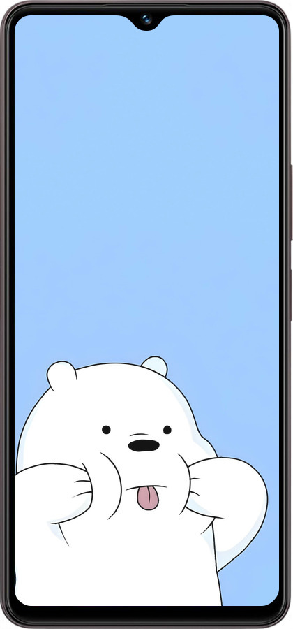 Силіконовий чехол Милий ведмедик для Vivo Y27 - 6357u-579 изображение 