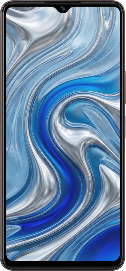 Силіконовий чехол Liquid Chrome для Vivo Y27 - 6781u-579 изображение 