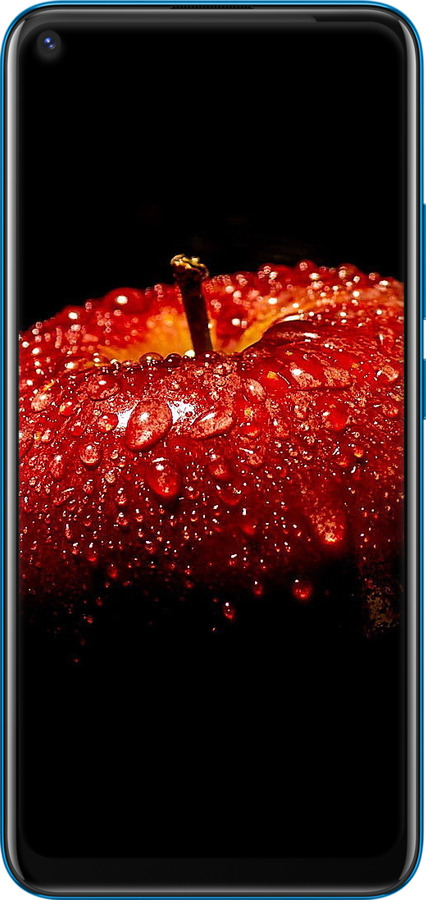 TPU чехол Яблоко для Vivo Y30 - 6022b-2154 изображение 