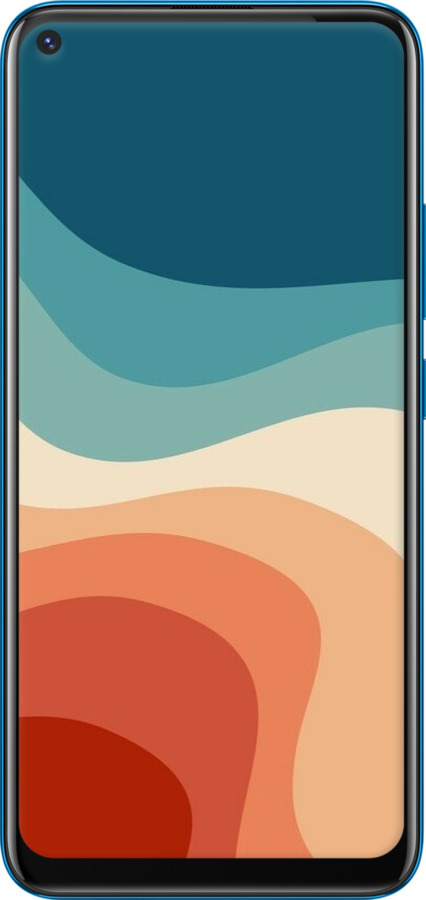 TPU чехол У стилі ретро з хвилями для Vivo Y30 - 6531b-2154 изображение 