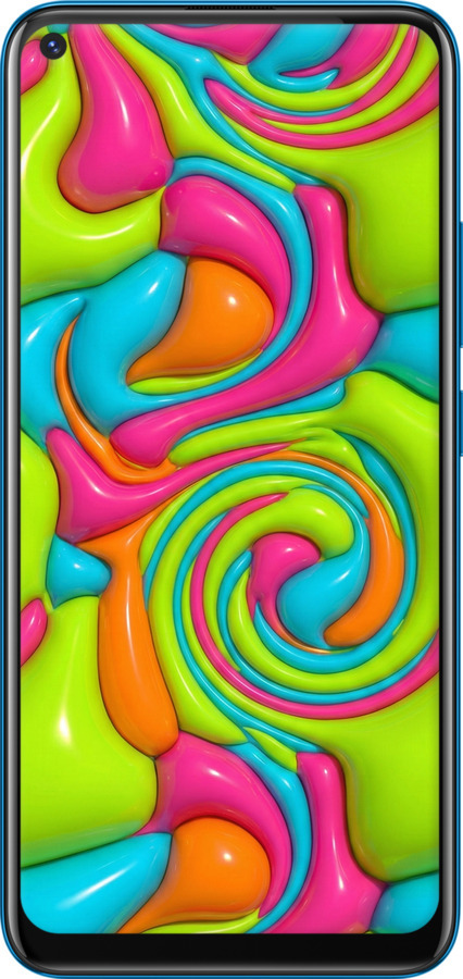 Силиконовый чехол Y2K Jelly Dream для Vivo Y30 - 6780u-2154 изображение 