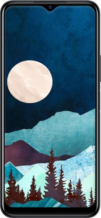 TPU чехол Горная идиллия ночной пейзаж для Vivo Y33s - 6488b-2643 изображение 