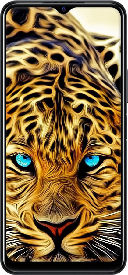 TPU чехол Леопард для Vivo Y33s - 6611b-2643 изображение 