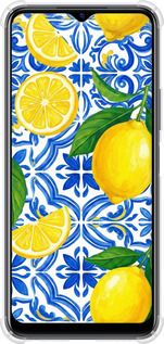 Силикон с усиленными углами чехол Grocery Girl Italian Summer для Vivo Y33s - 6766sp-2643 изображение 