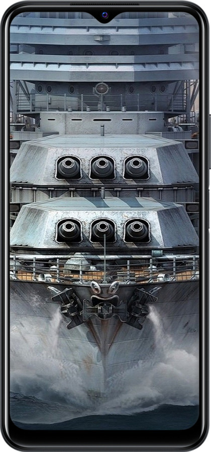 Силіконовий чехол Лінкор, world of tanks, wargaming, військовий корабель для Vivo Y33s - 6453u-2643 изображение 