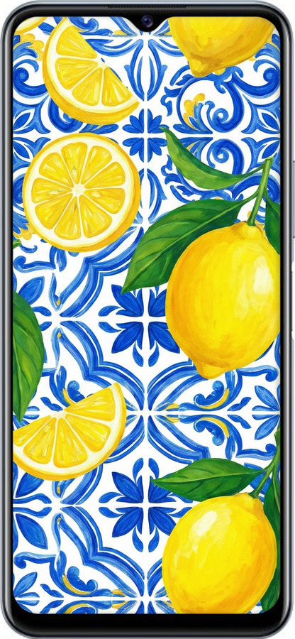 Силиконовый чехол Grocery Girl Italian Summer для Vivo Y52S - 6766u-2242 изображение 