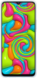 Силикон с усиленными углами чехол Y2K Jelly Dream для Vivo Y53s - 6780sp-2438 изображение 