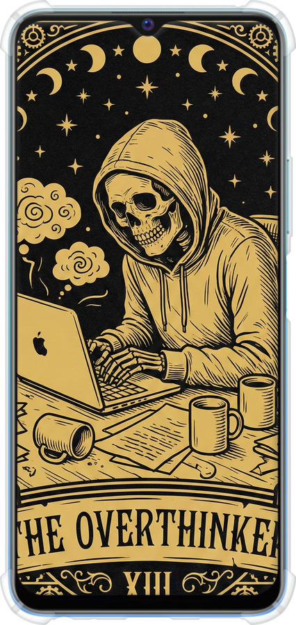 Силикон с усиленными углами чехол The Overthinker для Vivo Y31 - 6774sp-584 изображение 