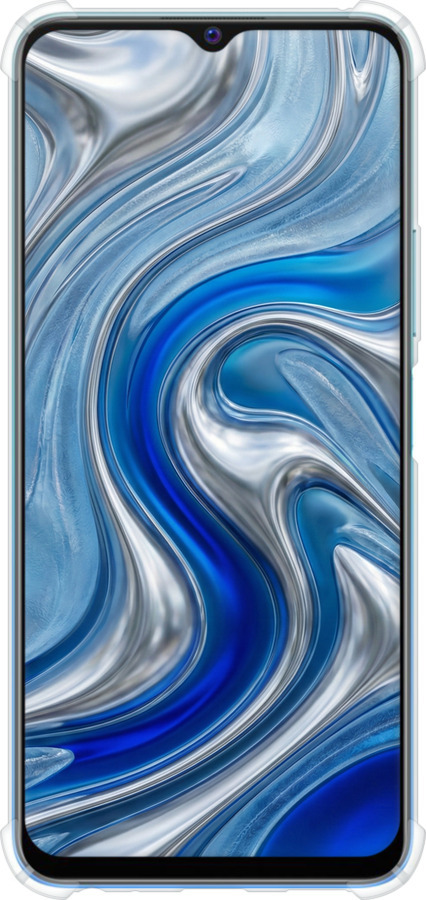 Силикон с усиленными углами чехол Liquid Chrome для Vivo Y31 - 6781sp-584 изображение 