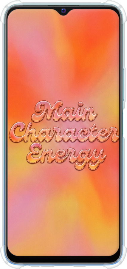 Силикон с усиленными углами чехол Aura Gradient Main Character Energy Aesthetic Y2K для Vivo Y31 - 6783sp-584 изображение 