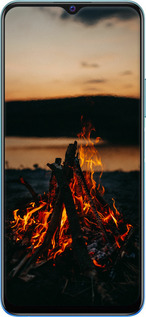 Силиконовый чехол Огонь для Vivo Y31 - 6021u-584 изображение 