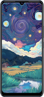 Силіконовий чехол Креативний арт для Vivo Y73S - 6322u-2159 изображение 