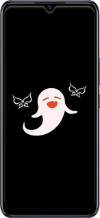 Силіконовий чехол Genshin Impact Ху Тао Мистецтво духу-примари для Vivo Y73S - 6534u-2159 изображение 