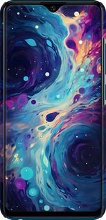 3D пластиковый матовый чехол Арт акварель для Vivo Y91C - 6329m-1762 изображение 