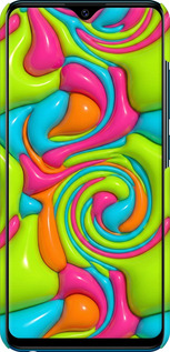 3D пластиковый матовый чехол Y2K Jelly Dream для Vivo Y91C - 6780m-1762 изображение 