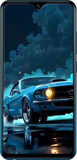 Силиконовый чехол Форд мустанг для Vivo Y91C - 6374u-1762 изображение 