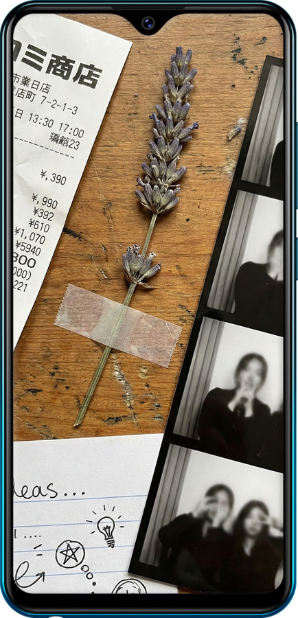 Силіконовий чехол Aesthetic Scrapbook Collage для Vivo Y91C - 6773u-1762 изображение 