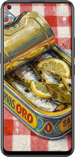 Силиконовый чехол Vintage Sardine Tin Phone для Vivo Z5X - 6772u-1765 изображение 