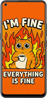 Силиконовый чехол Funny Cat для Vivo Z5X - 6786u-1765 изображение 