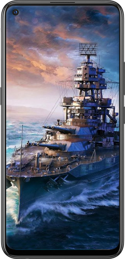 Силиконовый чехол Военный корабль, world of tanks, wargaming для Vivo Z5X - 6461u-1765 изображение 