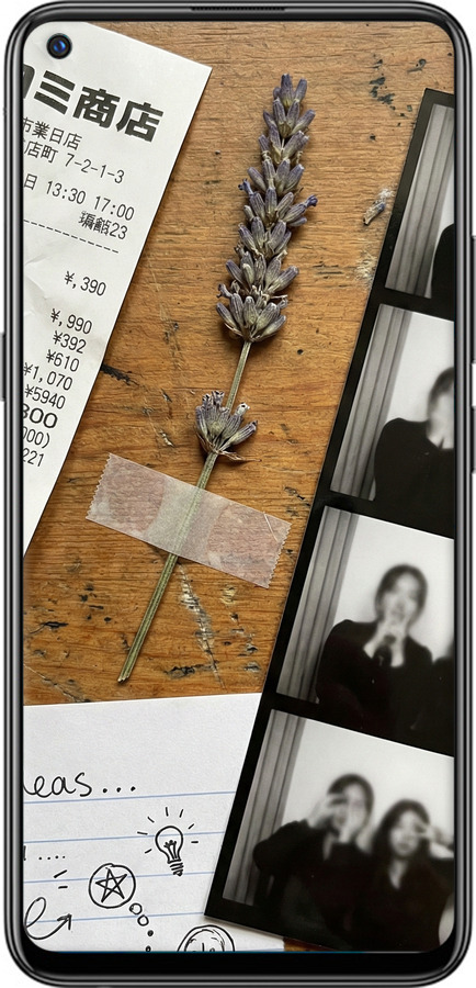 Силиконовый чехол Aesthetic Scrapbook Collage для Vivo Z5X - 6773u-1765 изображение 