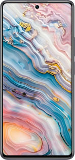 TPU чехол Мрамор красивый для Xiaomi 11T Pro - 6376b-2552 изображение 