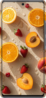 3D пластиковий матовий чехол Фрукти 3 для Xiaomi 11T - 6703m-2487 изображение 