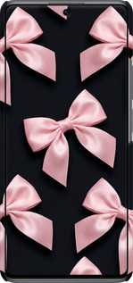 3D пластиковий матовий чехол Coquette Ribbons Dark Coquette для Xiaomi 11T Pro - 6767m-2552 изображение 