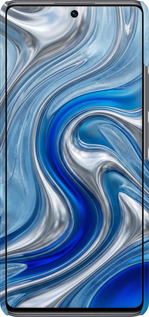 3D пластиковий матовий чехол Liquid Chrome для Xiaomi 11T Pro - 6781m-2552 изображение 