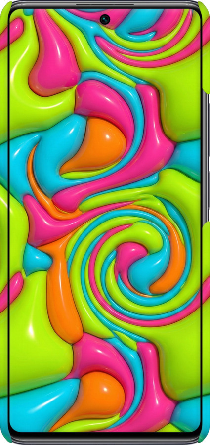 3D пластиковий матовий чехол Y2K Jelly Dream для Xiaomi 11T Pro - 6780m-2552 изображение 