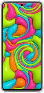 Силикон с усиленными углами чехол Y2K Jelly Dream для Xiaomi 11T - 6780sp-2487 изображение 