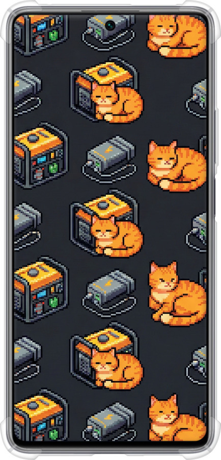 Силіконовий протиударний с посиленими кутами чехол Autonomous Zone для Xiaomi 11T Pro - 6771sp-2552 изображение 