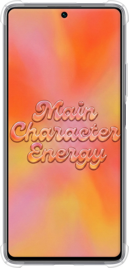 Силіконовий протиударний с посиленими кутами чехол Aura Gradient Main Character Energy Aesthetic Y2K для Xiaomi 11T Pro - 6783sp-2552 изображение 