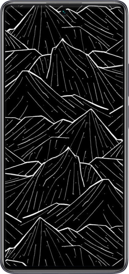 Силиконовый чехол С изображением Темных гор для Xiaomi 11T - 6489u-2487 изображение 