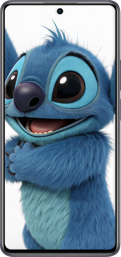 Силиконовый чехол Стич 1 для Xiaomi 11T Pro - 6686u-2552 изображение 