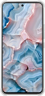 Силіконовий протиударний с посиленими кутами чехол Мрамор для Xiaomi 12 Lite - 6306sp-2579 изображение 