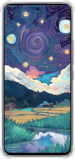 Силикон с усиленными углами чехол Креативный арт для Xiaomi 12 Lite - 6322sp-2579 изображение 