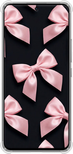 Силіконовий протиударний с посиленими кутами чехол Coquette Ribbons Dark Coquette для Xiaomi 12 Lite - 6767sp-2579 изображение 