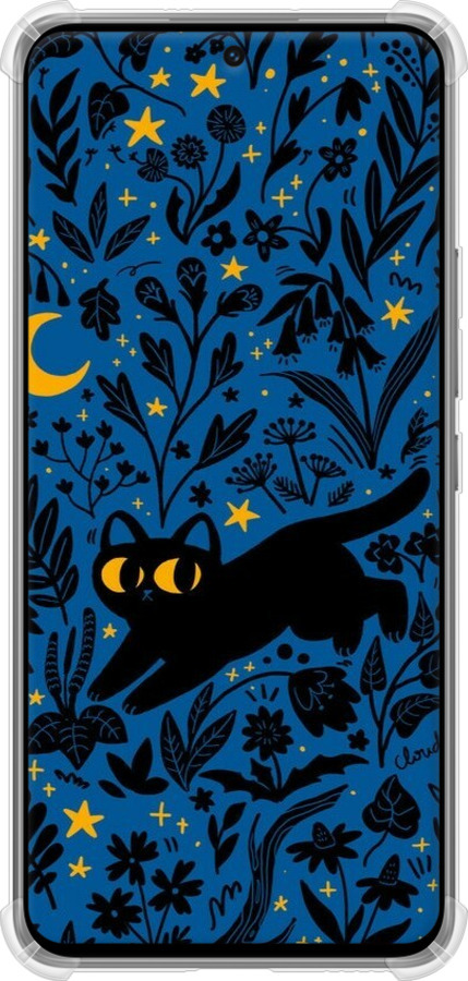 Силіконовий протиударний с посиленими кутами чехол Літня ніч для Xiaomi 12 Lite - 6472sp-2579 изображение 