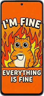 Силиконовый chehol(1620) - TRANSLATE NOT EXISTS 'Funny Cat' dlya(1621) - TRANSLATE NOT EXISTS Xiaomi 12 Lite - 6786u-2579 изображение 1