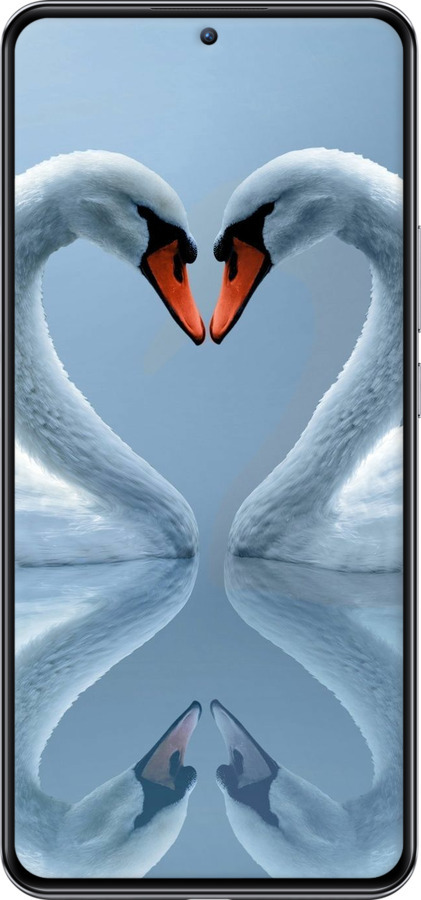 Силиконовый чехол Лебеди для Xiaomi Redmi K50 Ultra - 6007u-3331 изображение 