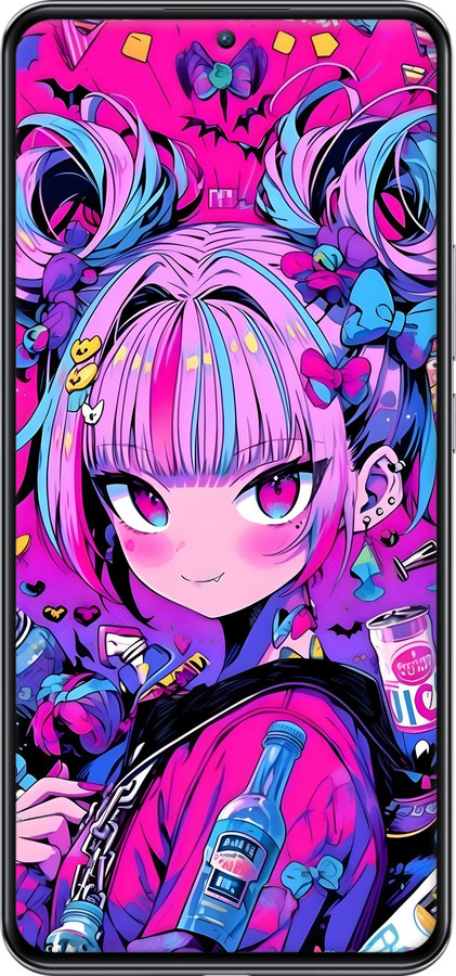 Силиконовый чехол Аниме милаха для Xiaomi Redmi K50 Ultra - 6314u-3331 изображение 