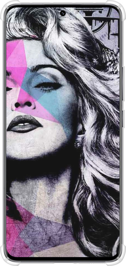 Силикон с усиленными углами чехол Art-Madonna для Xiaomi 13 Pro - 4131sp-2959 изображение 