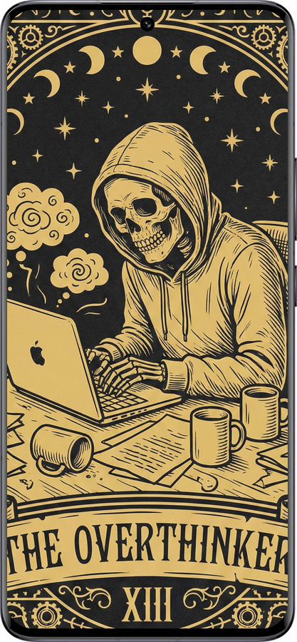 Силіконовий чехол The Overthinker для Xiaomi 13 Pro - 6774u-2959 изображение 