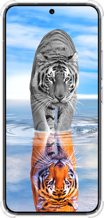 Силикон с усиленными углами чехол Тигр для Xiaomi 13 - 6016sp-2957 изображение 