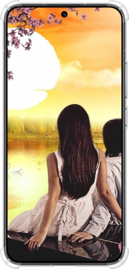Силіконовий протиударний с посиленими кутами чехол Sunset для Xiaomi 13 - 6607sp-2957 изображение 