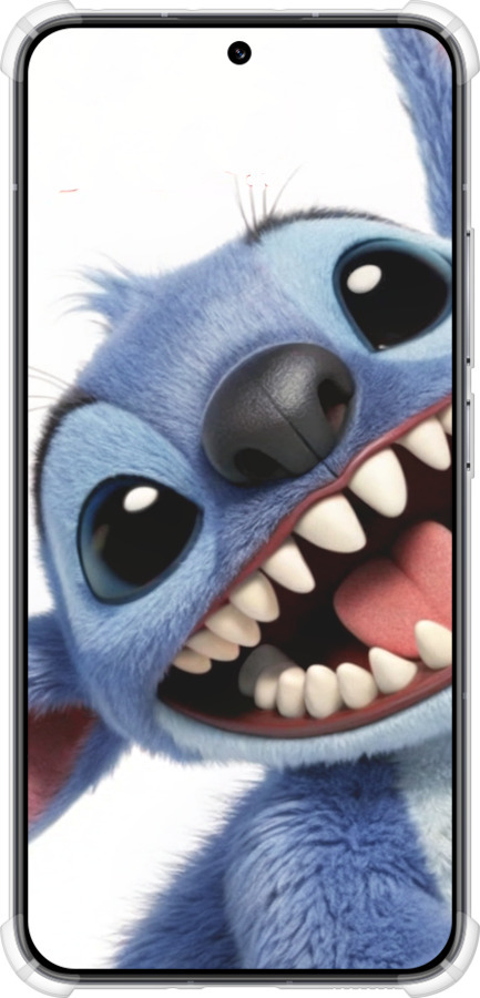 Силикон с усиленными углами чехол Стич для Xiaomi 13 - 6684sp-2957 изображение 
